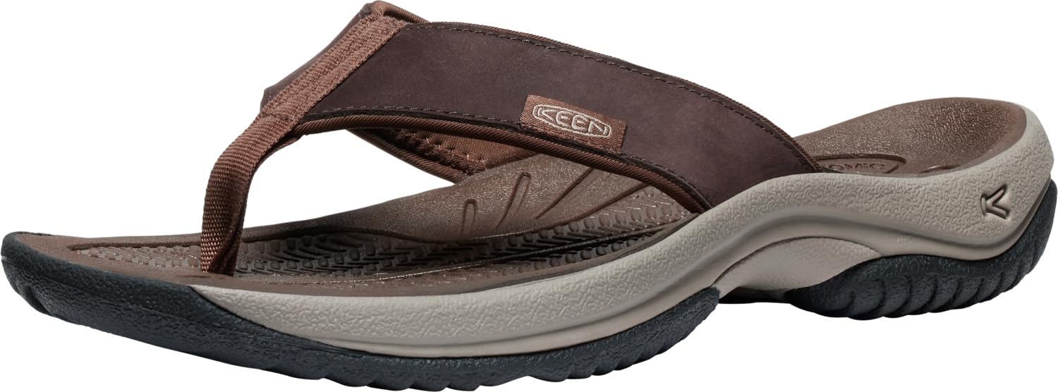 

KONA FLIP TG Sandals for cm [KEEN] Men, JAVA/DARK EARTH, 26.0