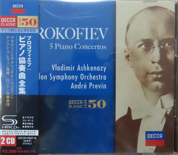

CD LONDON SYMPHONY ORCHESTRA Prokofiev Complete Piano Concertos UCCD55578 Decca 2014 Japan Obi Classical