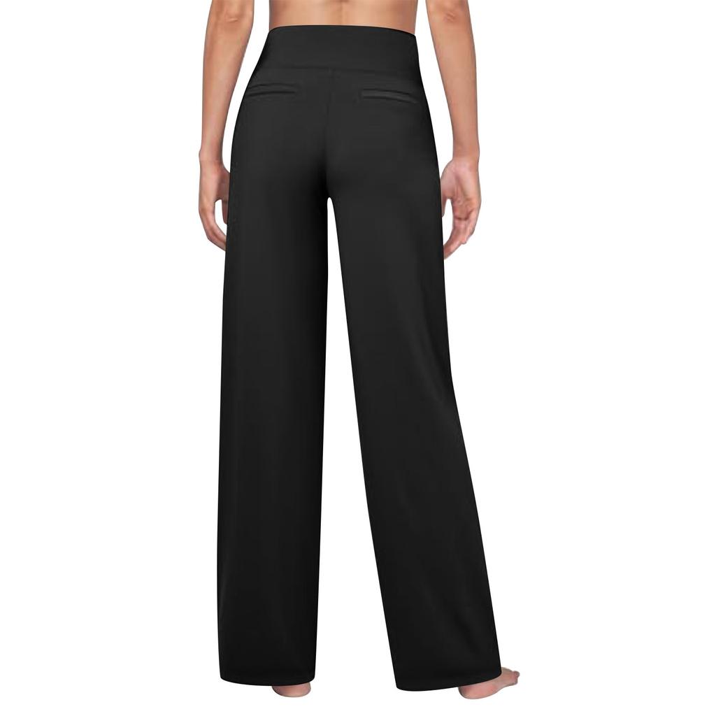 Women's Yoga Pants Casual Pants Slacks With Pockets High Waist