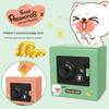 Mini Safes Box Exclusive Creative Plastic Storage Piggy Bank Cartoon Password Design Unique Gift Box Money Banking