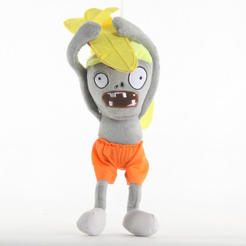 39 Styles 22-30cm Plants Vs Zombies Cosplay Plush Toys PVZ Hats Pirate Duck Zombie Plush Stuffed Toy Doll for Children Kids Gift
