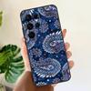 Paisley Pattern Soft Case For Samsung Galaxy S25 Ultra S21 S22 S23 S24 Plus S9 S10 S20 FE S24 FE Phone Cover