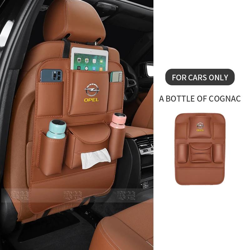 For Opel OPCline ASTRA CORSA INSIGNIA MOKKA VECTRA ZAFIRA GTC Tigra Car Seat Organizer Seat Back Storage Bag Pad Accessories