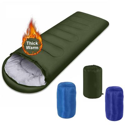 Wasserdichter, leichter Camping-Schlafsack, 4-Jahreszeiten-Warm-Kalt-Umschlag-Rucksack-Schlafsack für Outdoor-Reisen, Wandern