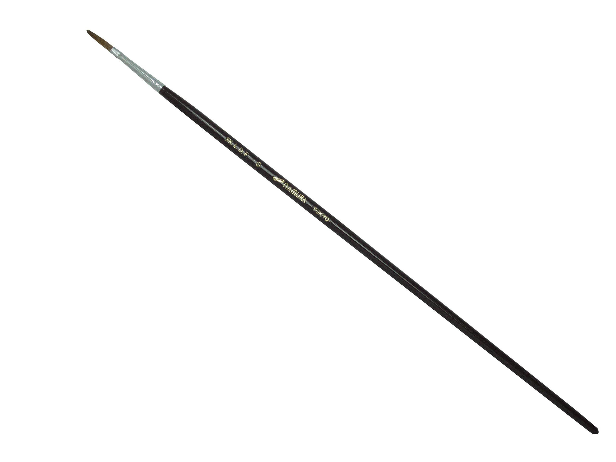 

Namurataiseidou Oil Paint Brush SK.LDF No. 0 Flat