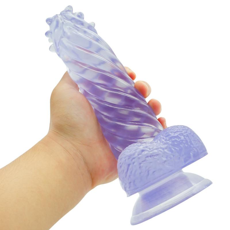 Animal Simulation Dildo Glans Penis with Spikes SM Anal Plug Penis Adult Sex Toys