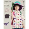 Boys' Dinosaur Print Short-Sleeve Summer Shirt