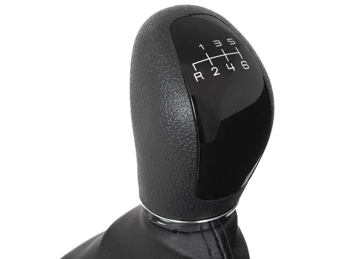 Super Merchant Unisex Mercedes W211 E-Class 02-09 Black 6 Speed Gear Shift Knob + Gasket