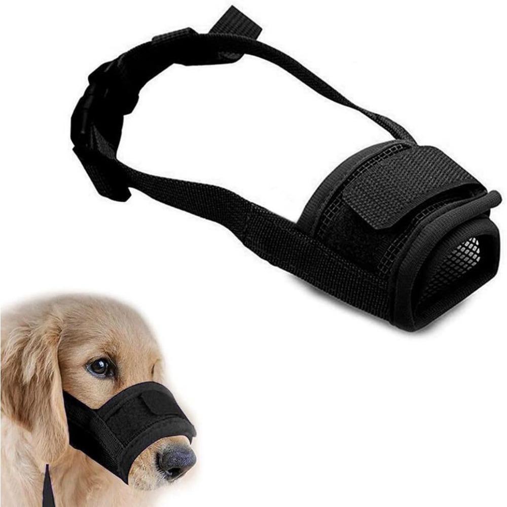 Easy Anti Bite and Anti Barking Pet Mask for Drinking Water and Eating Randomly Outdoor Dog Universal Mouth Cover Muzzle
