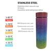 Diamond Thermo Bottle 500ml Water Bottle Stainless Steel Smart Vacuum Flask 1x