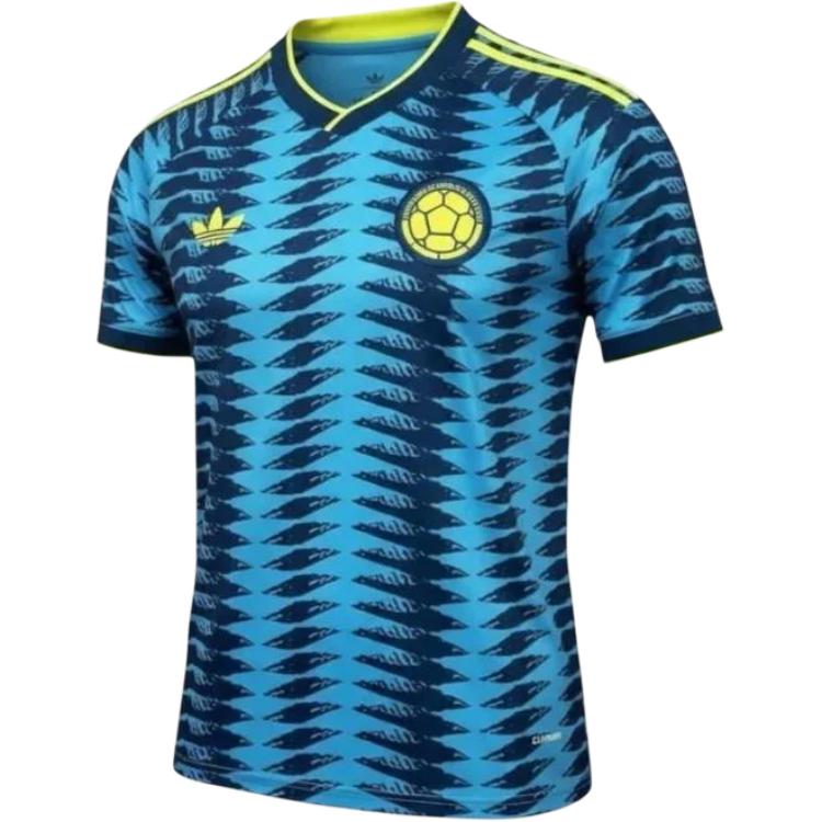 Adidas Colombia 26 Away Jersey Team Navy Blue/Mystery Petrol Men Tops JL6974 S