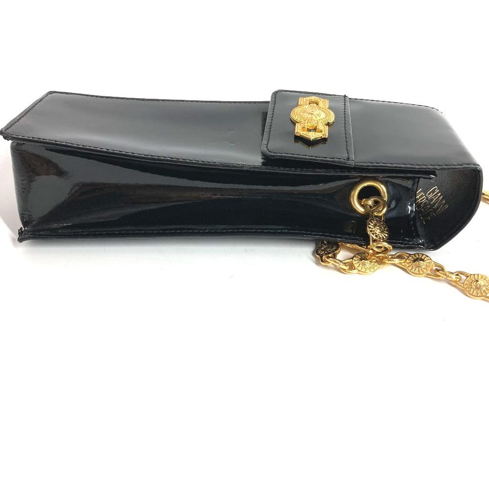 Versace Vintage Sunburst Logo Handytasche Umhängetasche Pochette Schultertasche