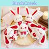 Cute Bunny Plush Backpack With Cartoon Design For Kids And Teens