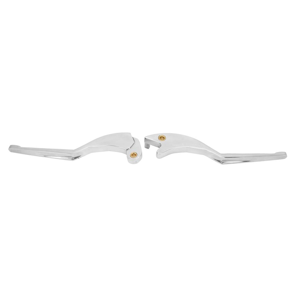 1 Pair Aluminum Clutch Brake Handle Lever Kit Motorcycle Modification Replacement for Indian Scout 2015-2016Electroplating Chrome
