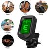 Guitar Tuner Anti-Slip Sensitive Accurate Automatic Tuning ABS Digital Clip on Fast Tuning