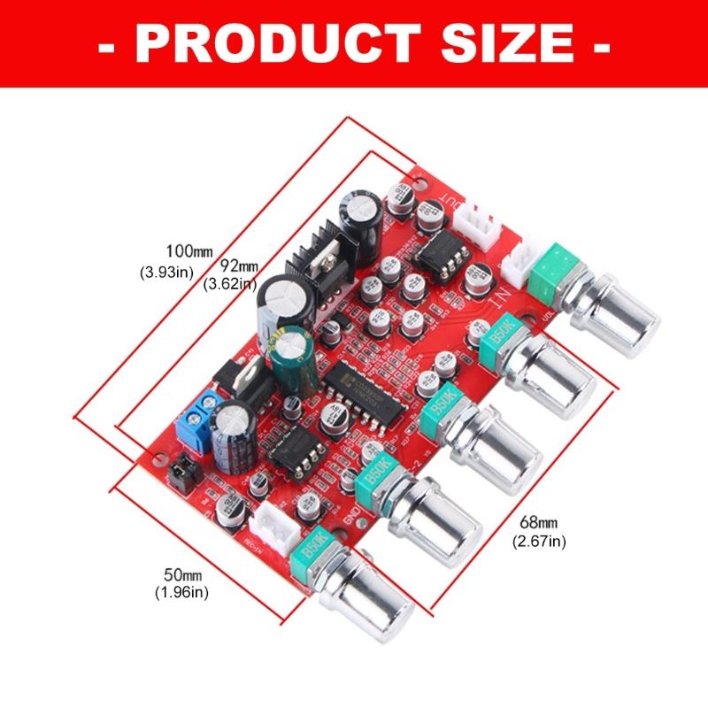 Easy installation DIY Sound Microphone Amplifier Module Reverbs Effect for Home Karaoke Live Streaming and Beginner Projects