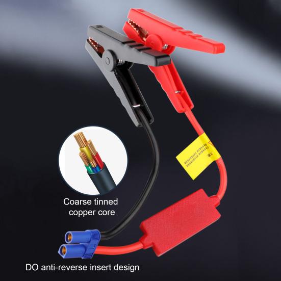 12V Lithium-Auto Starthilfe Batterie 4800mAh Tragbare Power Pack mit Schnell Ladung High-Helligkeit Notfall