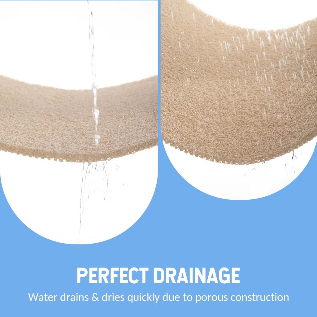 50*80cm Super Comfy Shower Mat DIY Anti Slip Bath Mats Drainable Easy To Clean Washable Bathroom Mat Non-slip Bath Mat Supplies