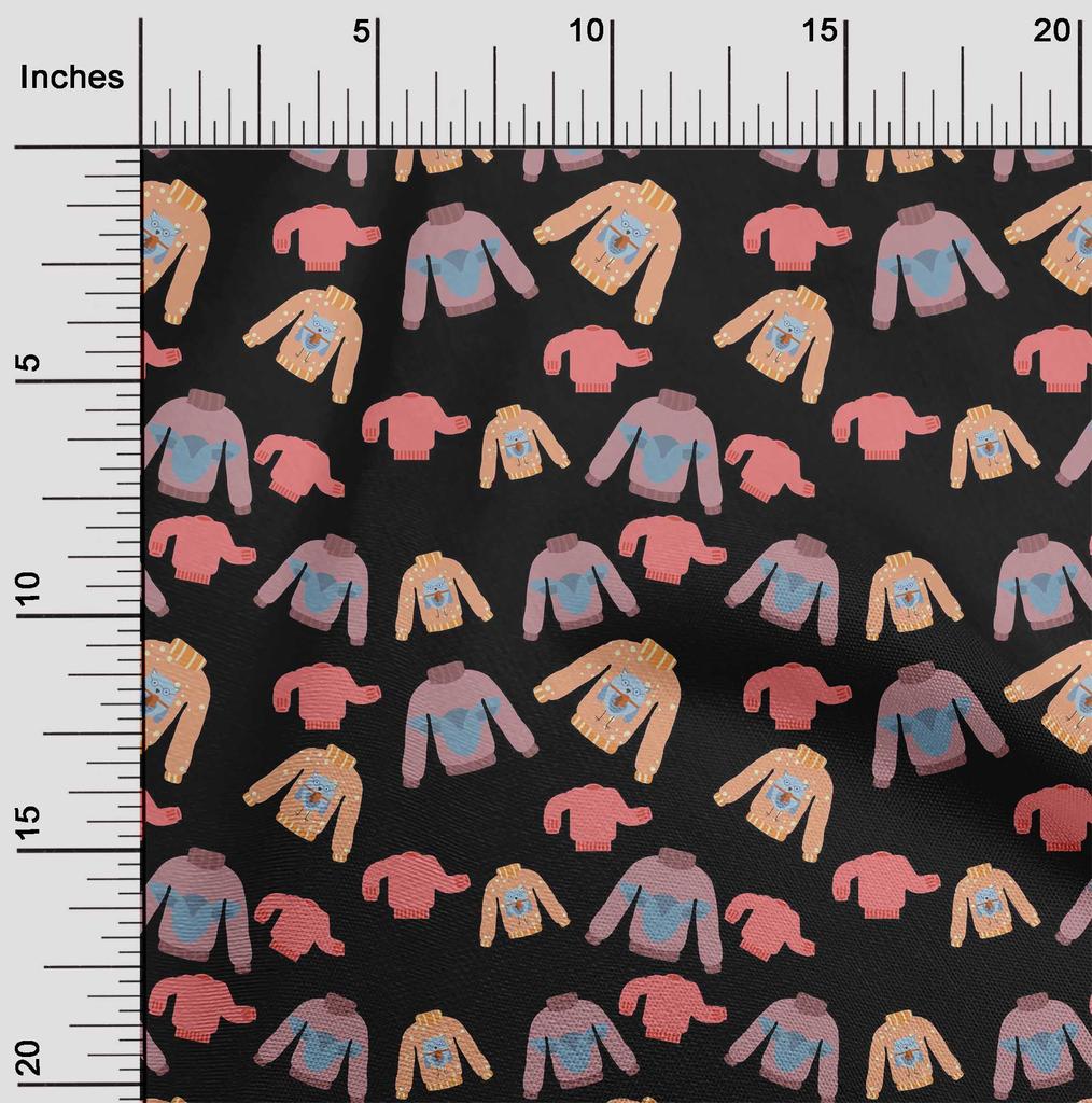 oneOone Cotton Flex Baby Pink Fabric Clothes Kids Sewing Craft Projects Fabric Prints By Yard 40 Inch