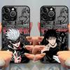 Japan Anime Jujutsu Kaisen Funda Back Phone Cover Case for iPhone 17 Pro Max XS XR 13 Mini 12 7 8 SE 11 Air 15 16 Plus 14