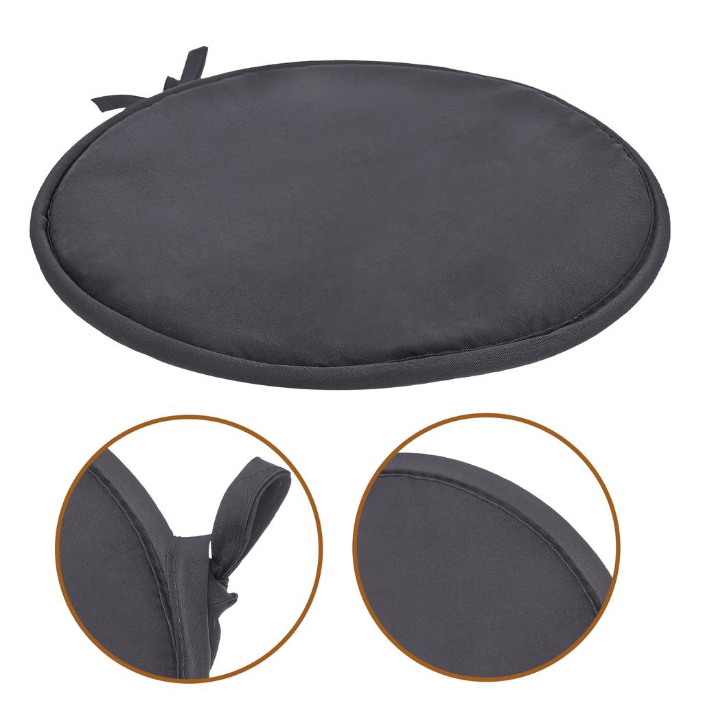 1 Stück Verdickter Schwamm Stuhlschaum für Zuhause Kissen Büro Sofa Sitzkissen Für Zuhause Rundes Sitzkissen Autodekoration Geschenk