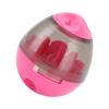 Pet Food Dispensing Ball Interactive Memory Training Dog Slow Feeder Puzzle Toy for Puppy Cat Pink