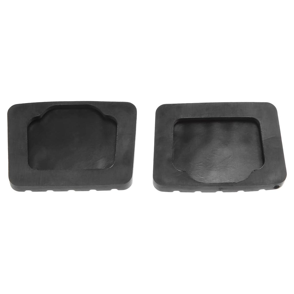 ACROPIX 2PCS Car Pedal Cover Clutch Brake Pedal Cover Anti-slip Compatible with Nis San Compatible with Sen Tra, Black