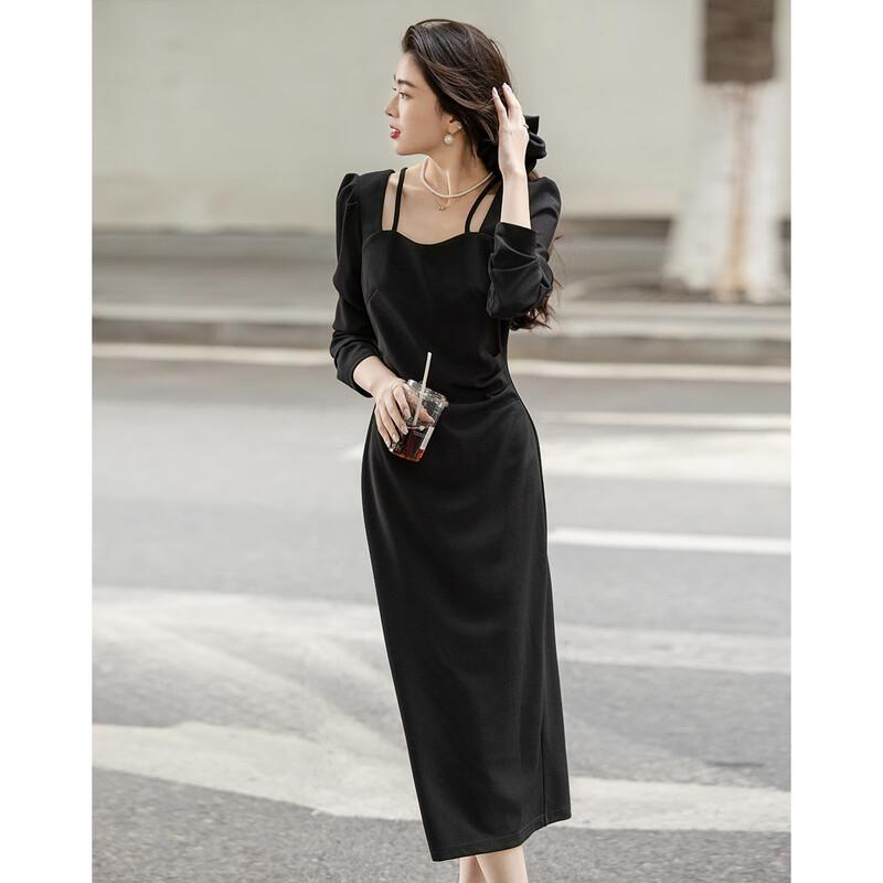 Demana Women s French Square V-Neck Knit Dress XL