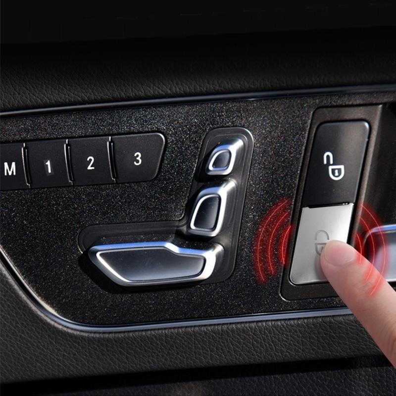 For Mercedes-Benz A B C E CLA GLA GLK ML GL GLE Class 12PCS Car Door Seat Memory Adjust Button Switch  Trim