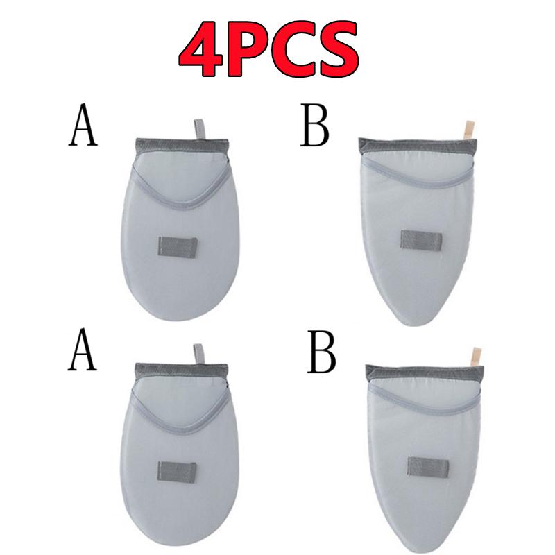 4/2/1PC Washable Ironing Board Mini Anti-scald Iron Pad Cover Gloves Heat-resistant Stain Garment Steamer Accessory for Clothes