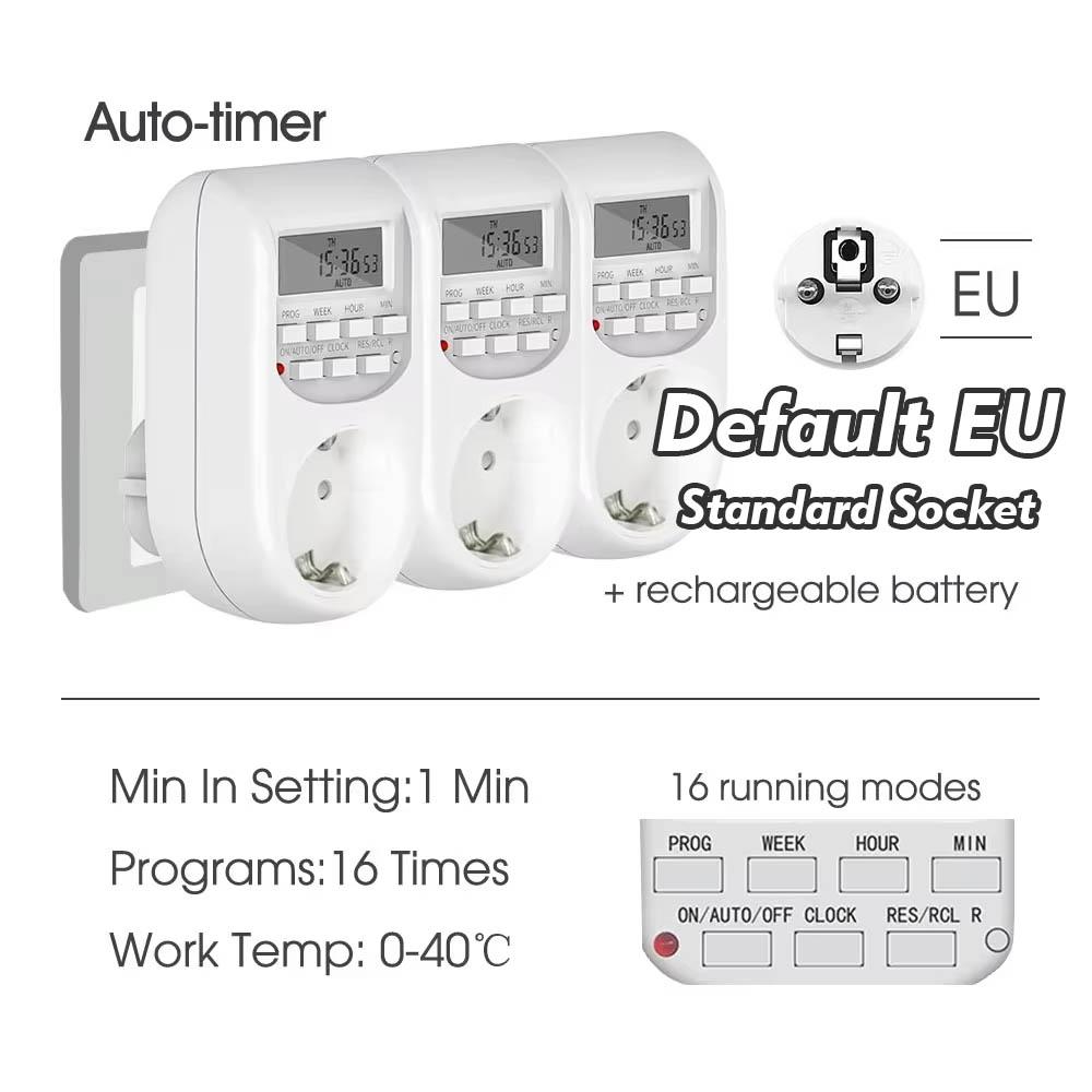 1/4" 60w Self-priming Pump Timed Kit w/ 4/6mm Adjustable Sprinkler Dripper Lawn Plant Pot Garden Irrigation Auto Watering System