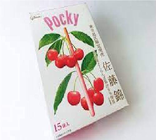 

Ограничено в префектуре Ямагата Glico Ezaki Glico Вкусный и полезный POCKY Pocky Ограниченный выпуск в регионе Тохоку Sato Nishiki Сделано с вишней