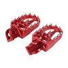 For Fantic XMF XEF 125  X MF X EF Motorcycle Accessories Footrest Footpeg Foot Pegs Rest Foot Pedals Wide Fat Roating Foot Pegs