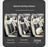 Linen Car Seat Cushion for Tiida, Qashqai, Sylphy, Teana, Sunny, Livina & Bluebird - Full Coverage