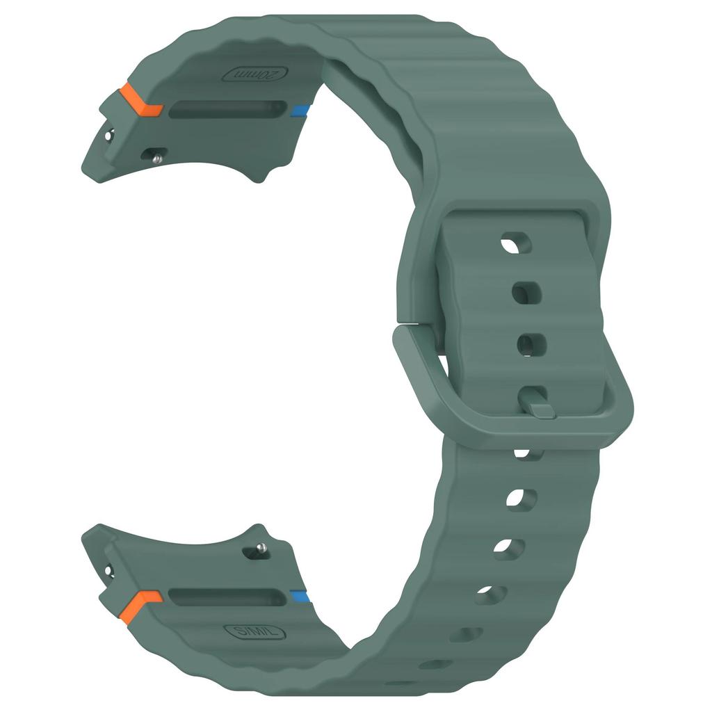 Silicone Band for Samsung Galaxy Watch 7/FE/5 Pro/6/4 Classic 44mm 40mm Sport Silicone Bracelet Correa for Galaxy Watch 7 4 Belt