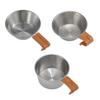 PU Leather Camping Mug Handle Protector Cup Handle Wrap Sleeve Camping Sierra Cup Handle Guard Picnics Bowl Handle Cover