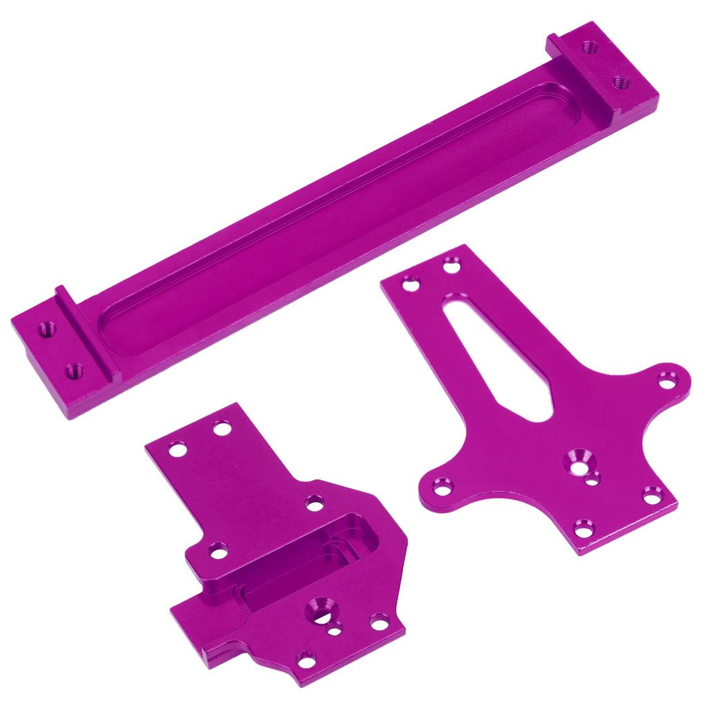 Aluminum Alloy Radio Tray Upgrade Parts Accessory Fit for 1Celsius12 124019 RC Car