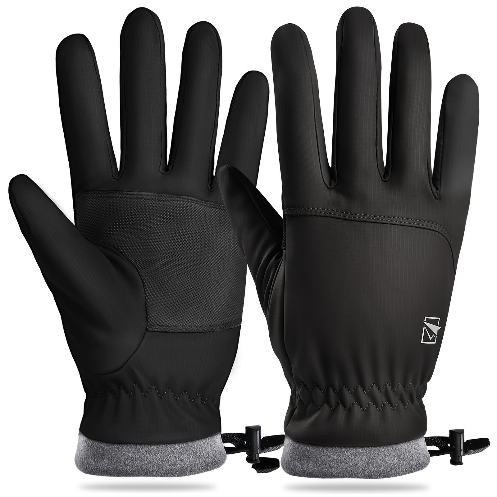 

high qualityCold Weather Thermal Gloves for Women & Men - Winter Ski Snow Gloves with Touchscreen Compatibility, with Adjustable Pull-On Closure, Medium