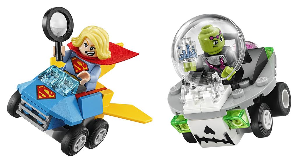 LEGO DC Super Heroes Mighty Supergirl Brainiac 76094 Building Kit Micros vs. (80 Piece)