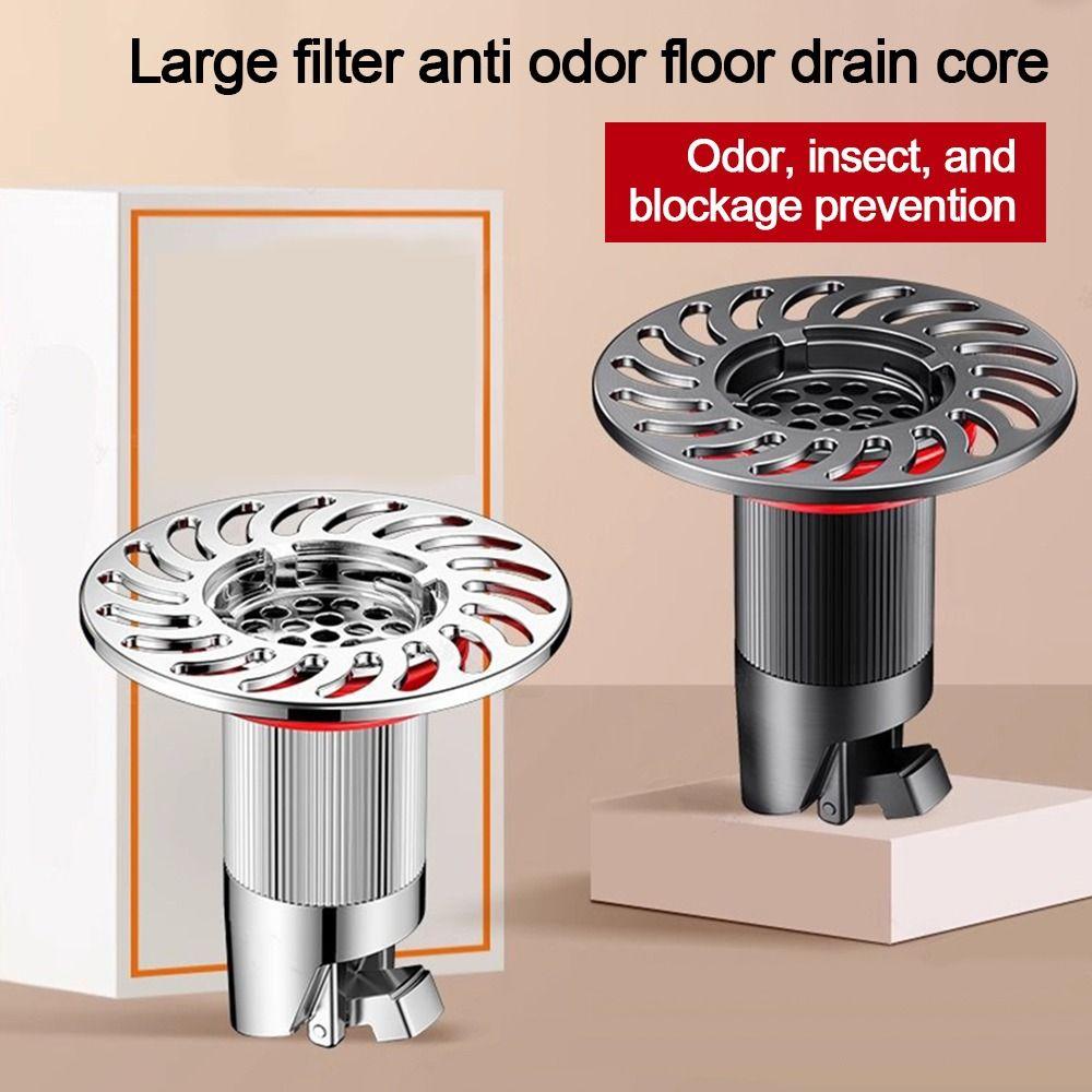 Insect Proof Floor Drain Core Metal Basin Drain Filter Removable Seal Stopper  Water Drain Supplies