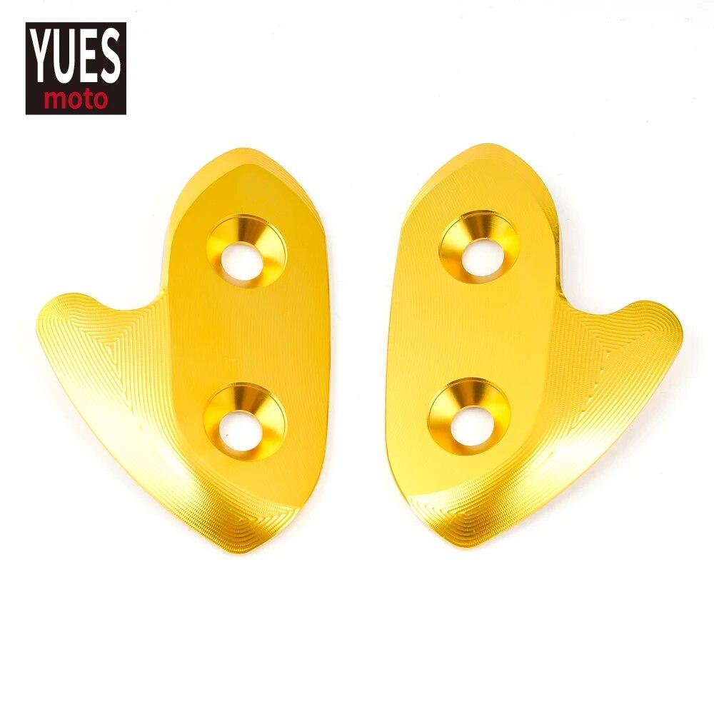 Moto Accessories Mirror Hole Cover Windscreen Driven Mirror Eliminators Cap For YAMAHA R1 R1M YZF R1 2015 2016 2017 2018