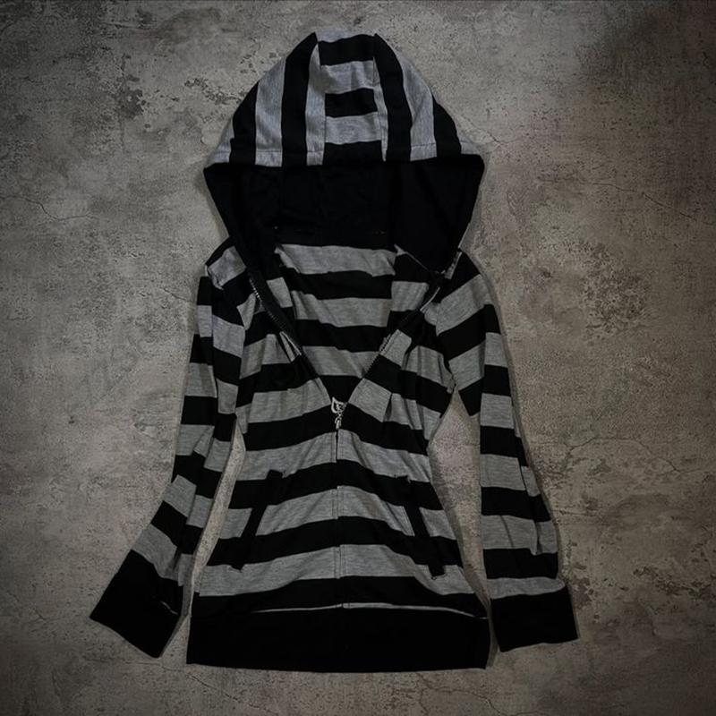 VAYLA Moda Lindo Casual Y2K Sudadera con capucha Ropa de calle High street Y2K Manga larga Top Clásico Ropa minimalista Único Hip Hop