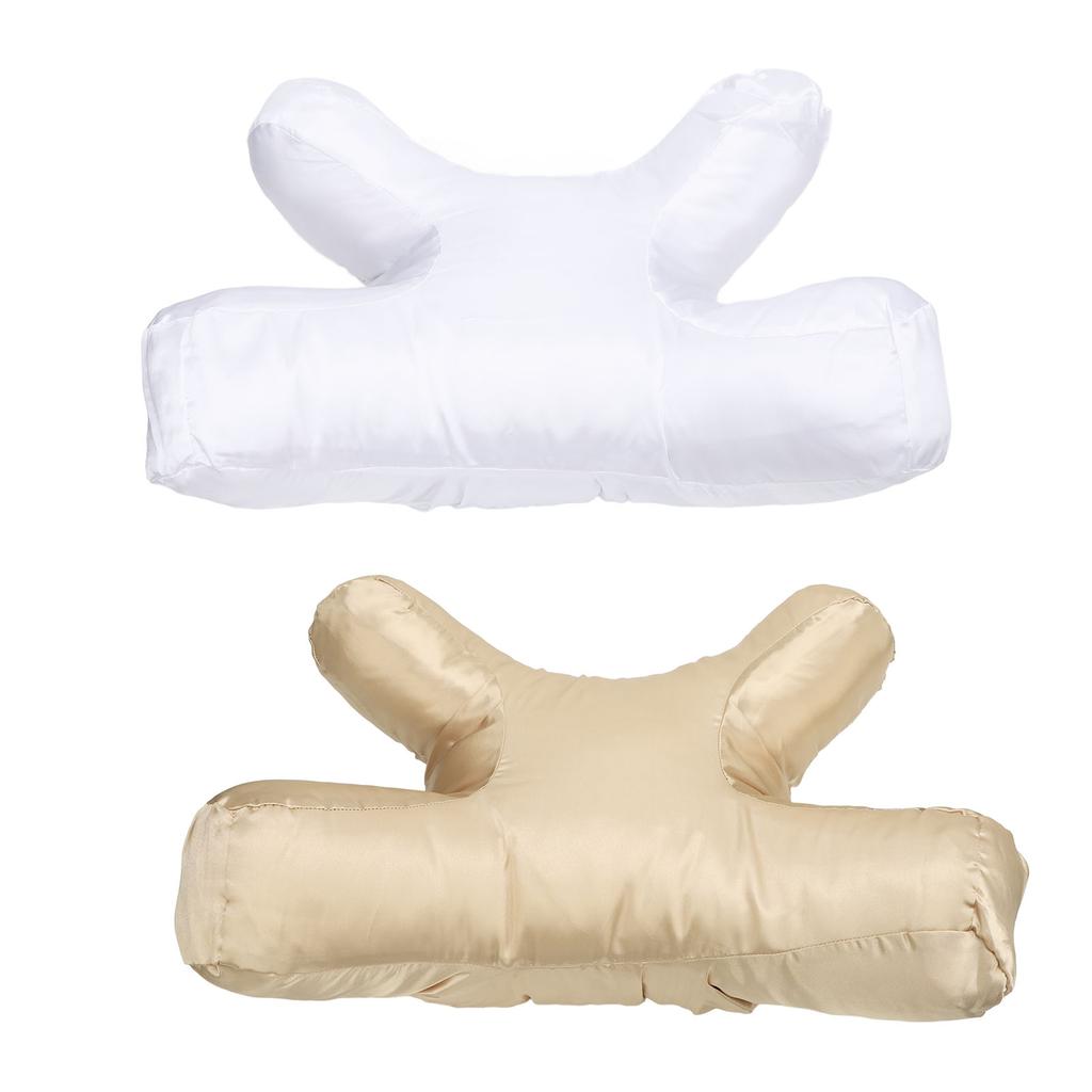 Zervikales Nackenkissen Ergonomisches Nackenstützkissen Weich mit Baumwolle gefüllt Anti-Nackensteifigkeitskissen zum Schlafen