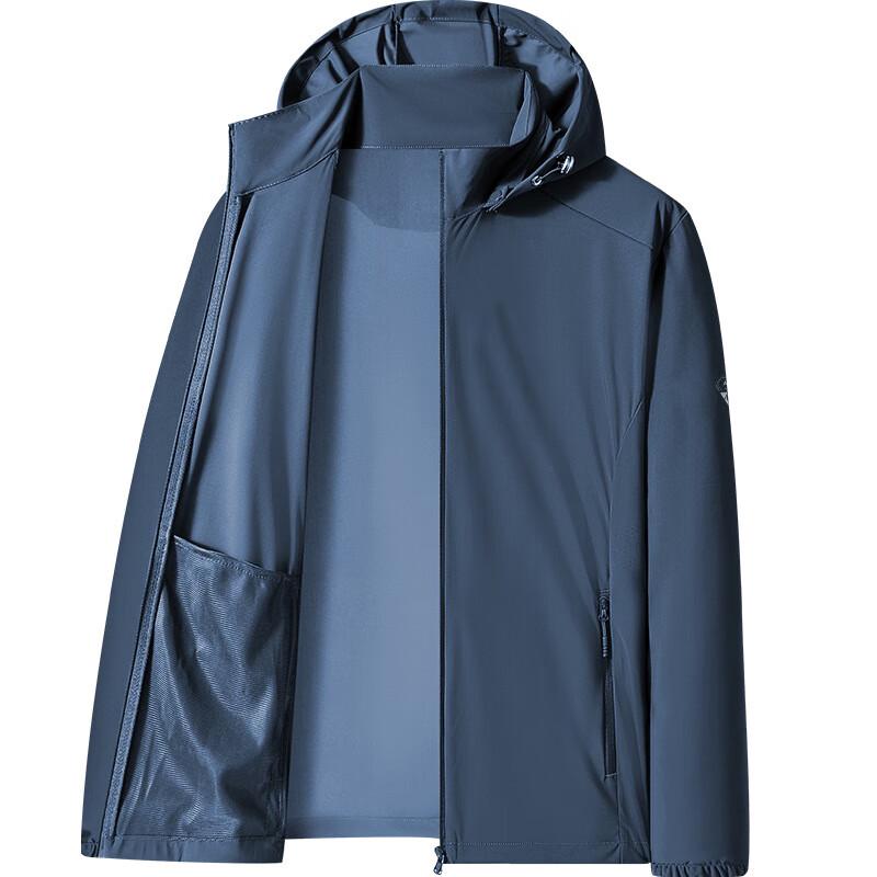 

Мужская рыболовная куртка из ледяного шелка с защитой от солнца L-5XL