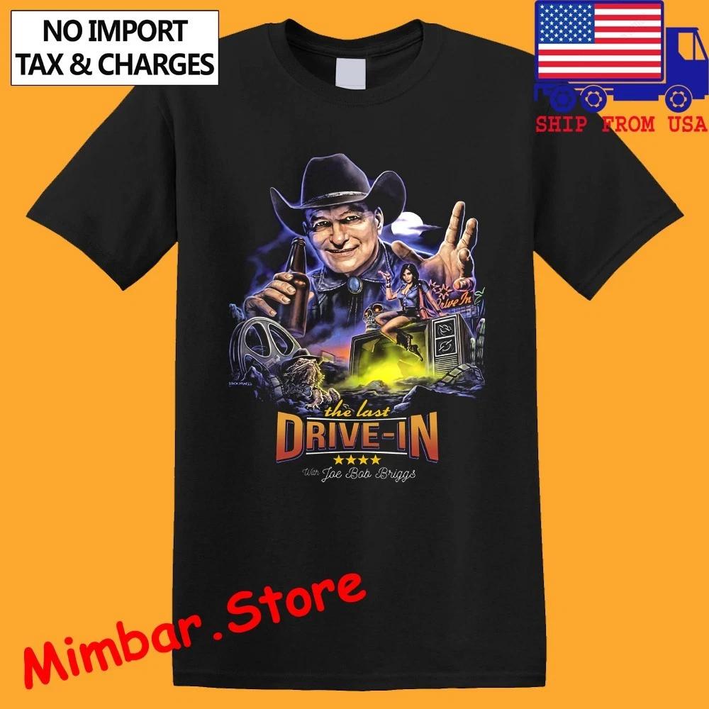 The Last Drive-In with Joe Bob Briggs Horror Movie Men s Black Size S-5XL 4XL