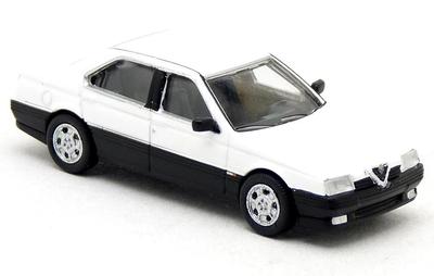 PCX87 Alfa Romeo 164 White Diecast Car Brekina HO Scale PREMIUM CLASSIXX 1/87
