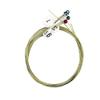 6 Teile/satz Akustikgitarrensaiten Regenbogen Bunte Gitarrensaiten EA Für Akustische Folk-Gitarre Klassische Gitarre Multi Farbe Teile
