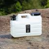 11L Water Storage Container Leak-Proof Water Dispenser Carrier Large Capacity Water Storage Tank for Vehicle Car Camping