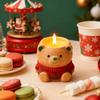 Pen Holder Silicone Mold High Quality Flower Pot Mold Bear Silicone Mold Cute For Birthday Gifts Office Desk Storage Children'S