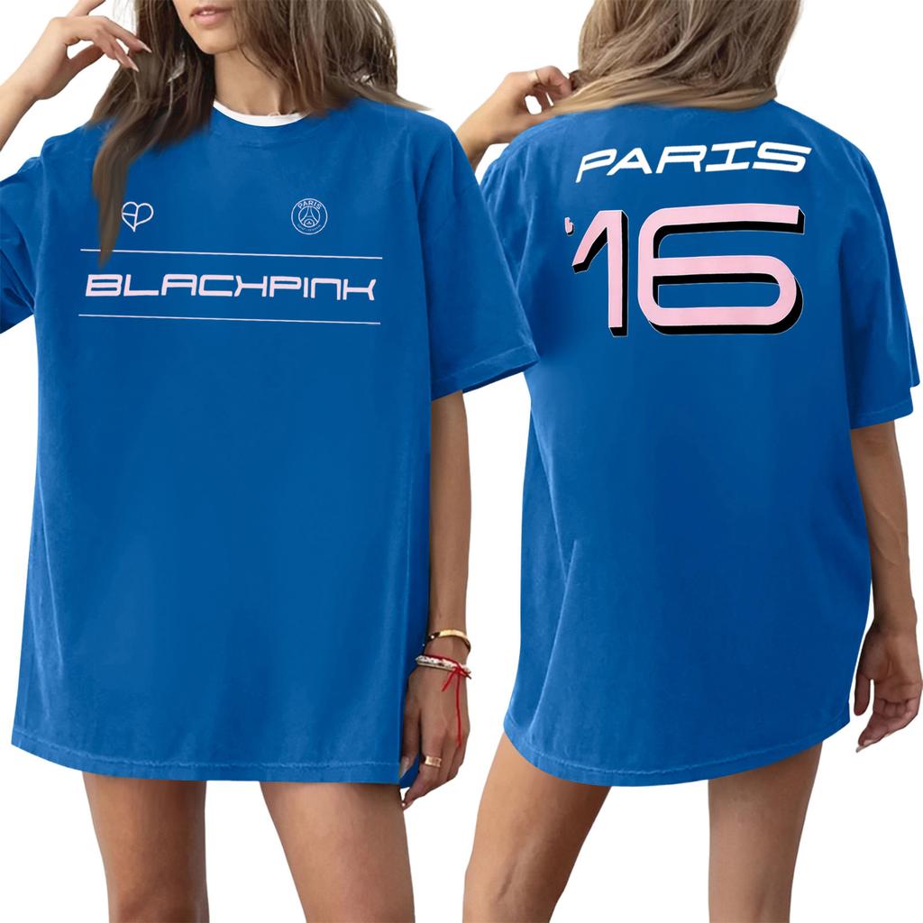 Women's Round Neck Printed Short-sleeved T-shirt Top